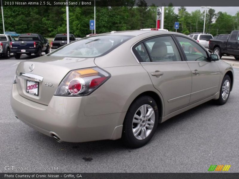 Sonoran Sand / Blond 2010 Nissan Altima 2.5 SL