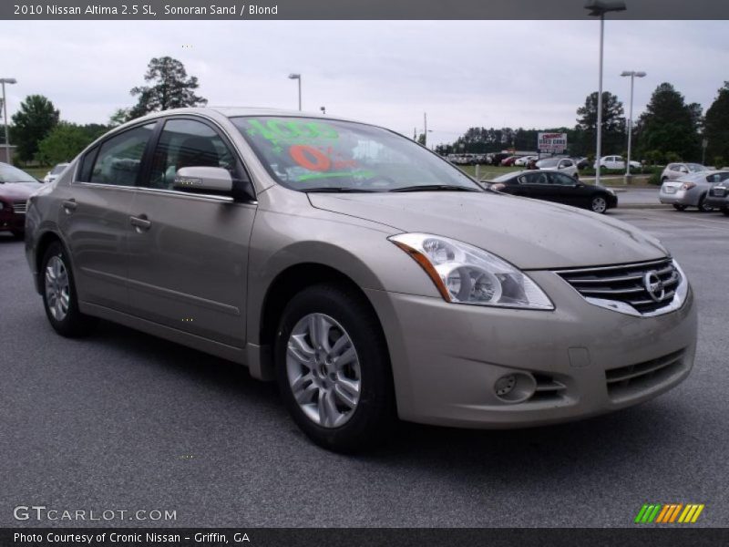 Sonoran Sand / Blond 2010 Nissan Altima 2.5 SL