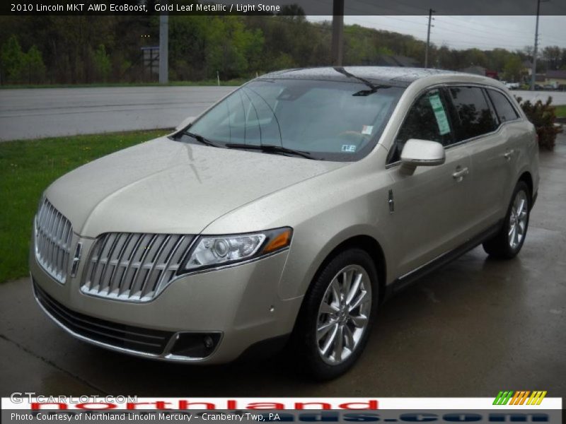 Gold Leaf Metallic / Light Stone 2010 Lincoln MKT AWD EcoBoost