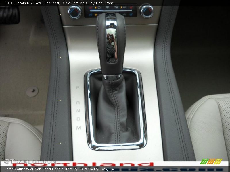 Gold Leaf Metallic / Light Stone 2010 Lincoln MKT AWD EcoBoost
