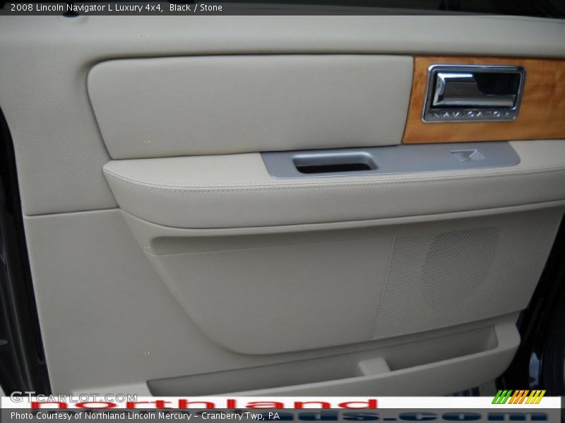 Black / Stone 2008 Lincoln Navigator L Luxury 4x4