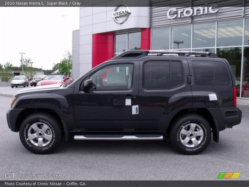 Super Black / Gray 2010 Nissan Xterra S