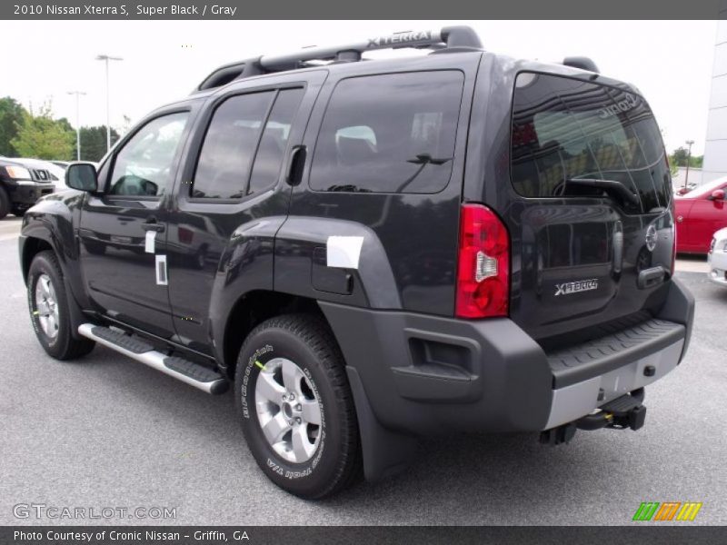 Super Black / Gray 2010 Nissan Xterra S