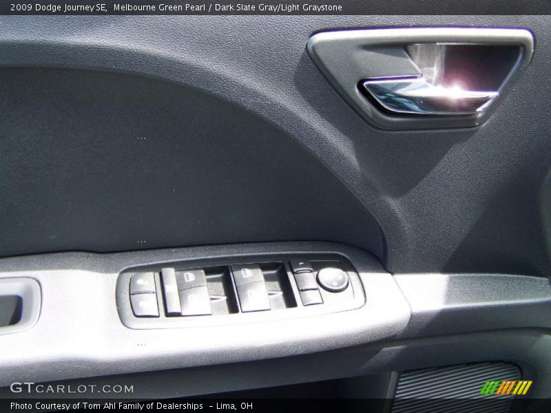 Melbourne Green Pearl / Dark Slate Gray/Light Graystone 2009 Dodge Journey SE