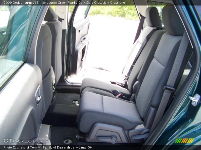 Melbourne Green Pearl / Dark Slate Gray/Light Graystone 2009 Dodge Journey SE