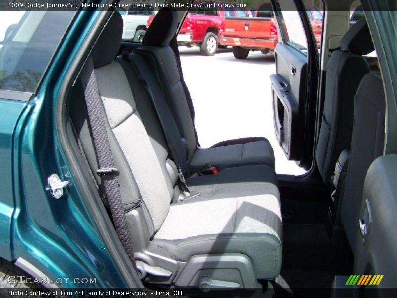 Melbourne Green Pearl / Dark Slate Gray/Light Graystone 2009 Dodge Journey SE