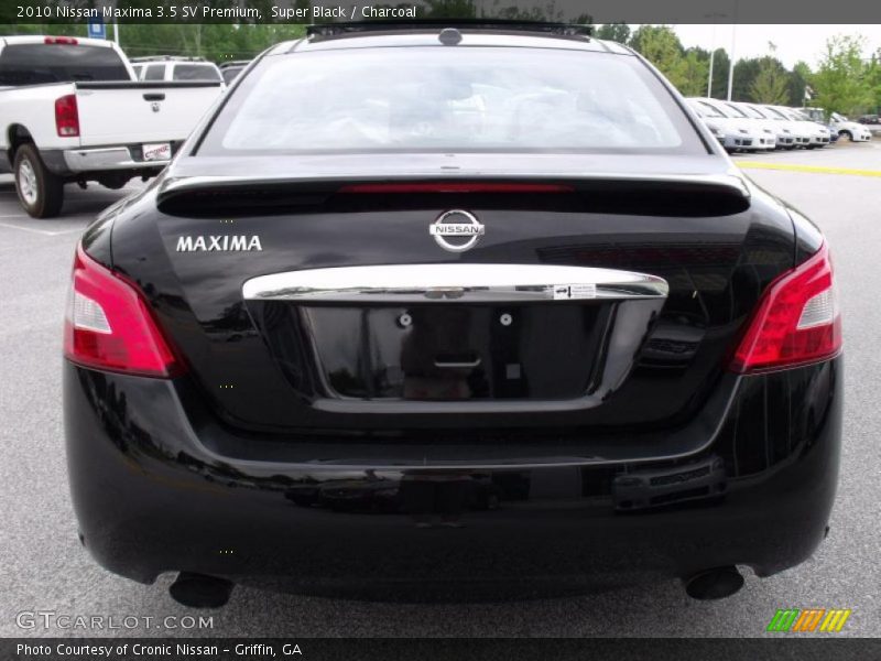 Super Black / Charcoal 2010 Nissan Maxima 3.5 SV Premium