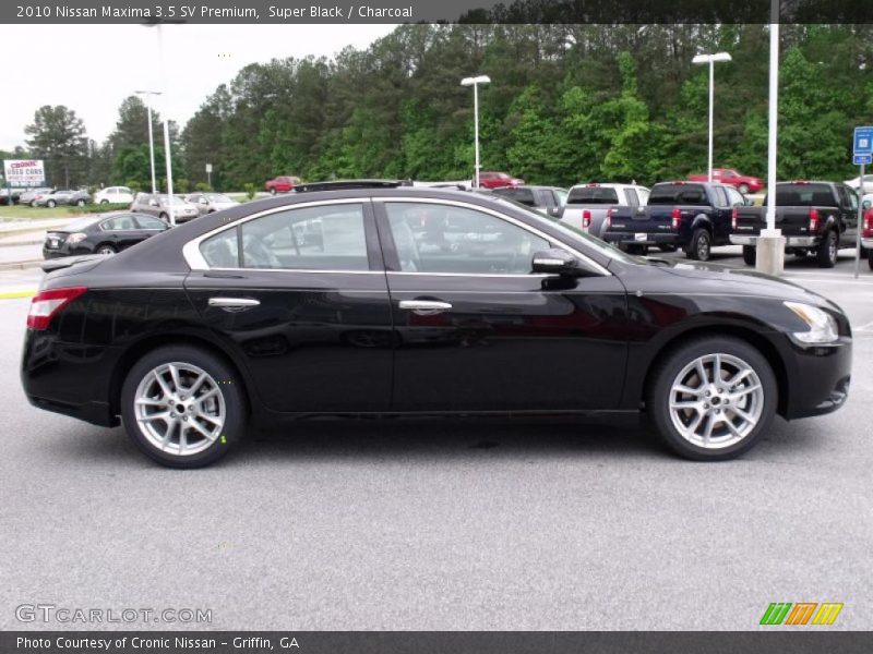Super Black / Charcoal 2010 Nissan Maxima 3.5 SV Premium