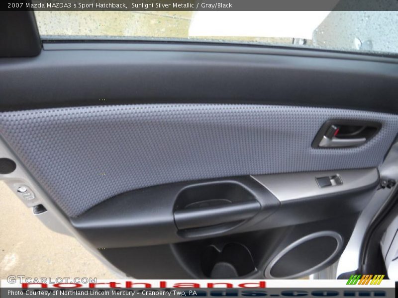 Sunlight Silver Metallic / Gray/Black 2007 Mazda MAZDA3 s Sport Hatchback