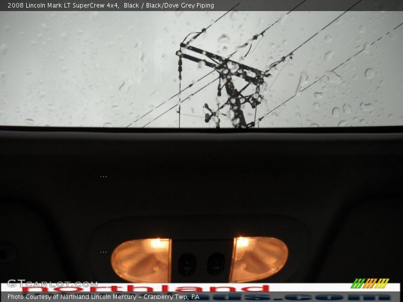 Black / Black/Dove Grey Piping 2008 Lincoln Mark LT SuperCrew 4x4