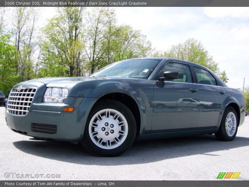 Midnight Blue Pearlcoat / Dark Slate Gray/Light Graystone 2006 Chrysler 300
