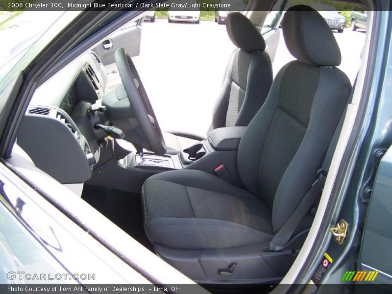Midnight Blue Pearlcoat / Dark Slate Gray/Light Graystone 2006 Chrysler 300