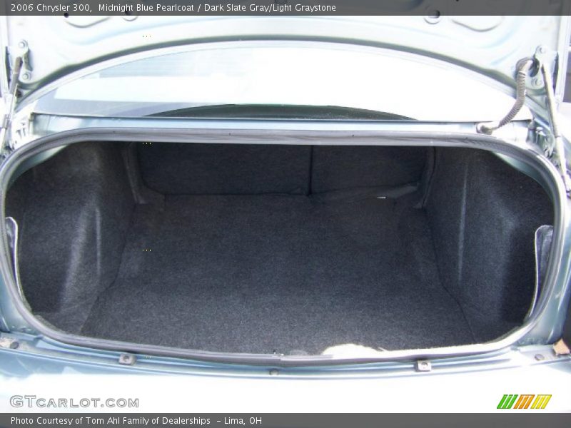 Midnight Blue Pearlcoat / Dark Slate Gray/Light Graystone 2006 Chrysler 300