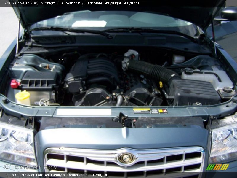 Midnight Blue Pearlcoat / Dark Slate Gray/Light Graystone 2006 Chrysler 300