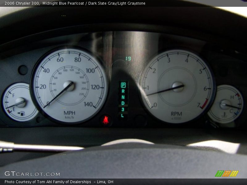Midnight Blue Pearlcoat / Dark Slate Gray/Light Graystone 2006 Chrysler 300