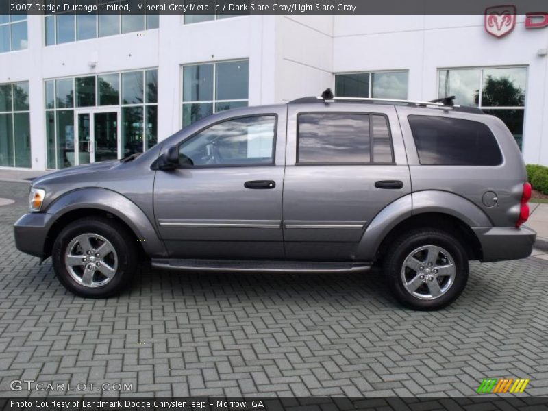 Mineral Gray Metallic / Dark Slate Gray/Light Slate Gray 2007 Dodge Durango Limited