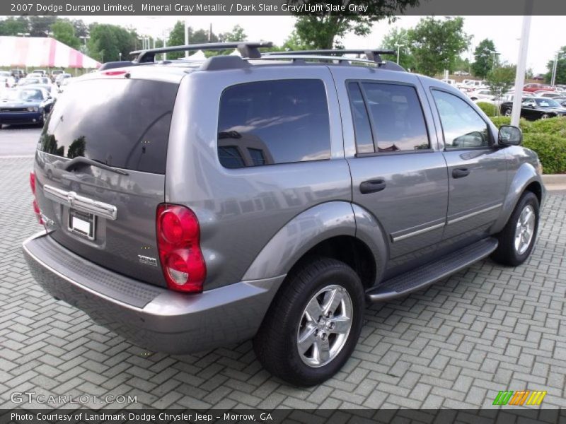 Mineral Gray Metallic / Dark Slate Gray/Light Slate Gray 2007 Dodge Durango Limited