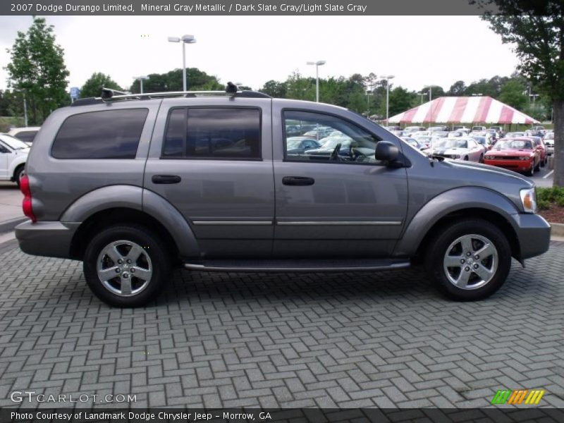 Mineral Gray Metallic / Dark Slate Gray/Light Slate Gray 2007 Dodge Durango Limited