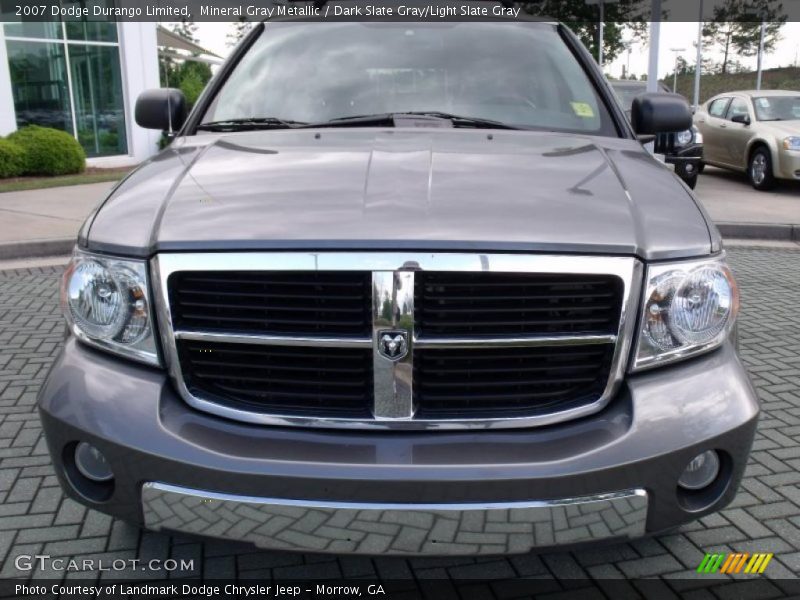 Mineral Gray Metallic / Dark Slate Gray/Light Slate Gray 2007 Dodge Durango Limited
