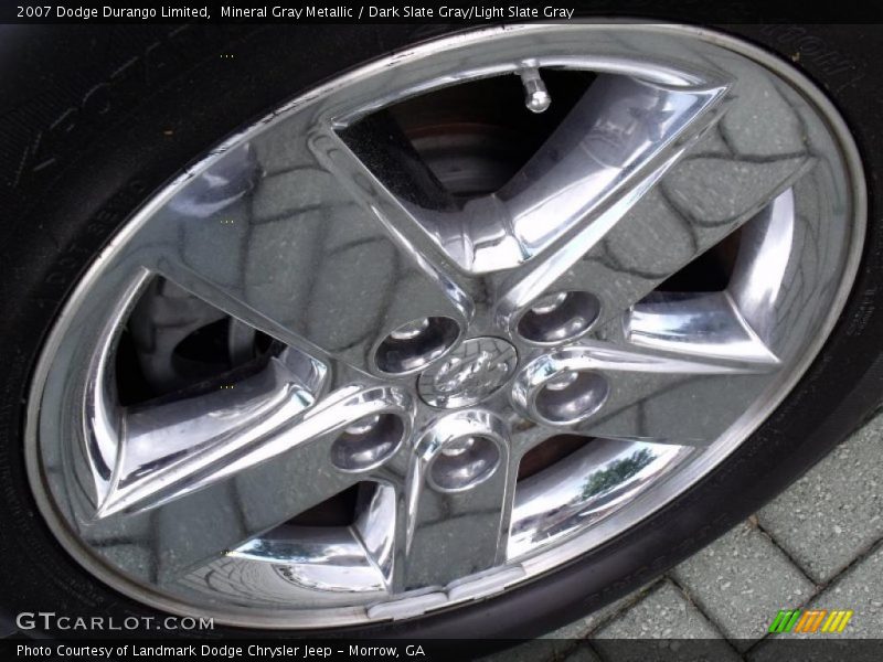 Mineral Gray Metallic / Dark Slate Gray/Light Slate Gray 2007 Dodge Durango Limited