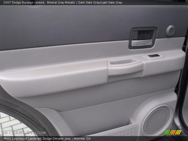 Mineral Gray Metallic / Dark Slate Gray/Light Slate Gray 2007 Dodge Durango Limited