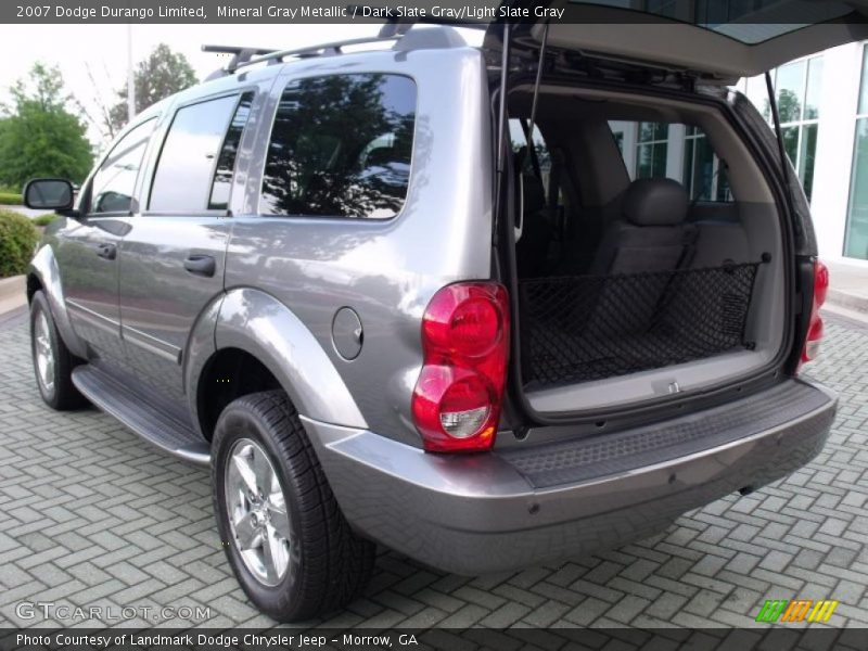 Mineral Gray Metallic / Dark Slate Gray/Light Slate Gray 2007 Dodge Durango Limited