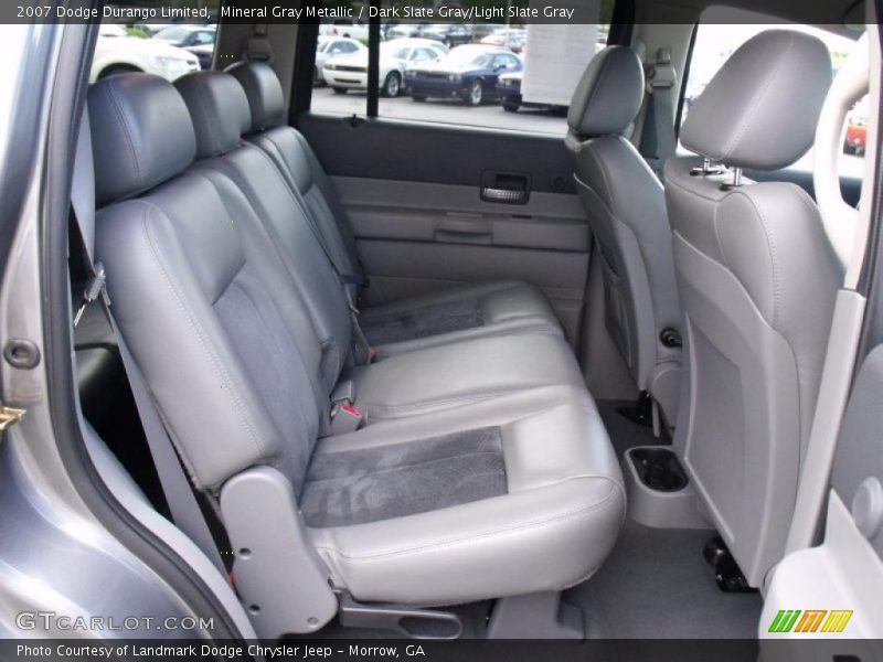 Mineral Gray Metallic / Dark Slate Gray/Light Slate Gray 2007 Dodge Durango Limited
