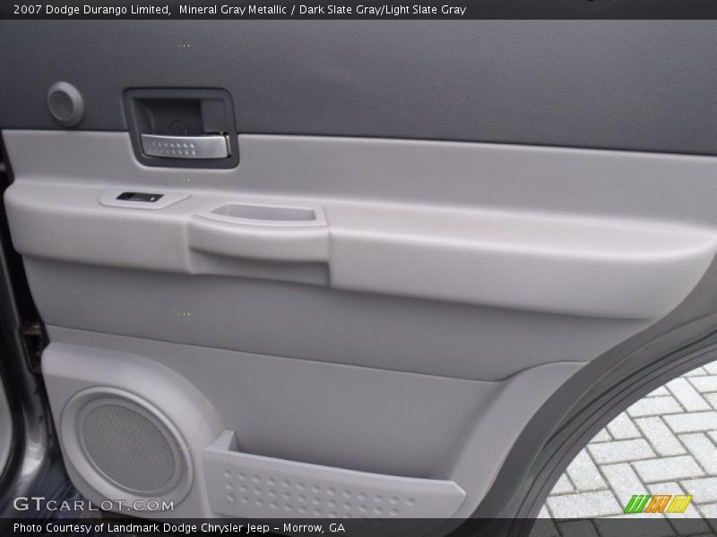 Mineral Gray Metallic / Dark Slate Gray/Light Slate Gray 2007 Dodge Durango Limited