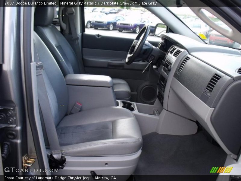 Mineral Gray Metallic / Dark Slate Gray/Light Slate Gray 2007 Dodge Durango Limited