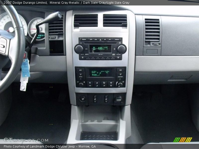 Mineral Gray Metallic / Dark Slate Gray/Light Slate Gray 2007 Dodge Durango Limited