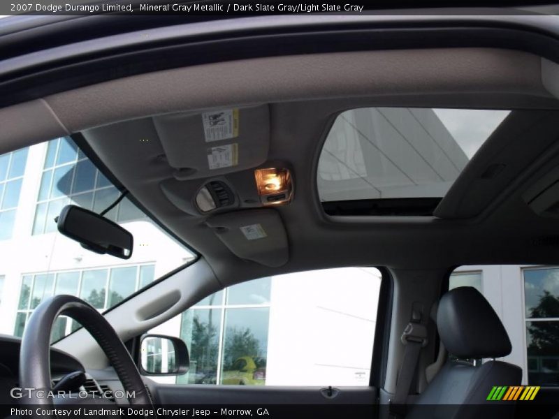 Mineral Gray Metallic / Dark Slate Gray/Light Slate Gray 2007 Dodge Durango Limited