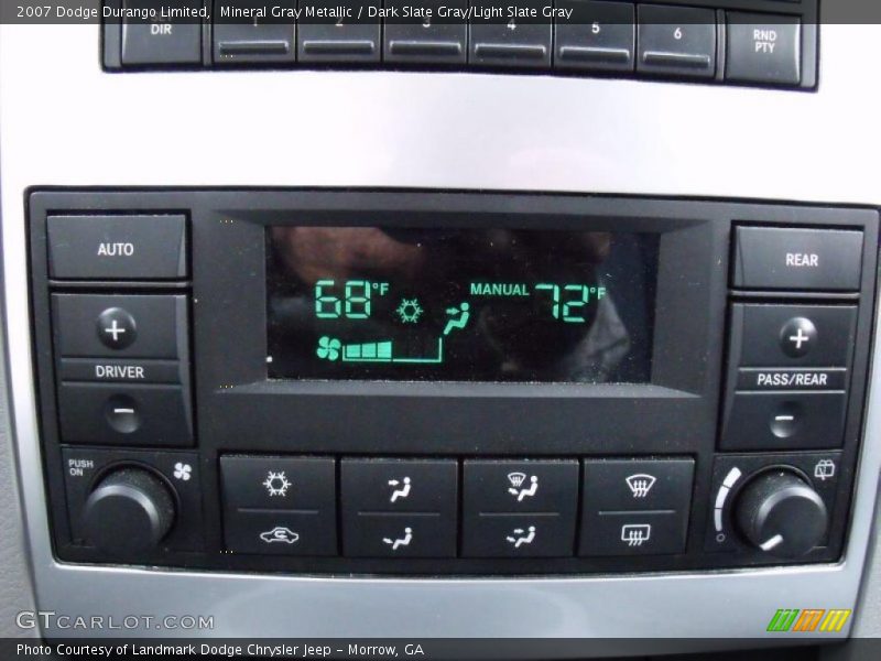 Mineral Gray Metallic / Dark Slate Gray/Light Slate Gray 2007 Dodge Durango Limited