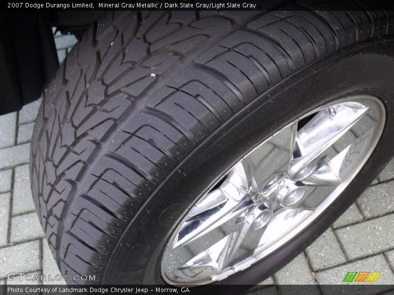 Mineral Gray Metallic / Dark Slate Gray/Light Slate Gray 2007 Dodge Durango Limited