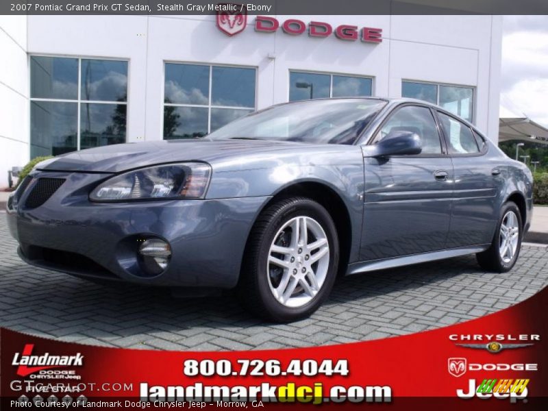 Stealth Gray Metallic / Ebony 2007 Pontiac Grand Prix GT Sedan