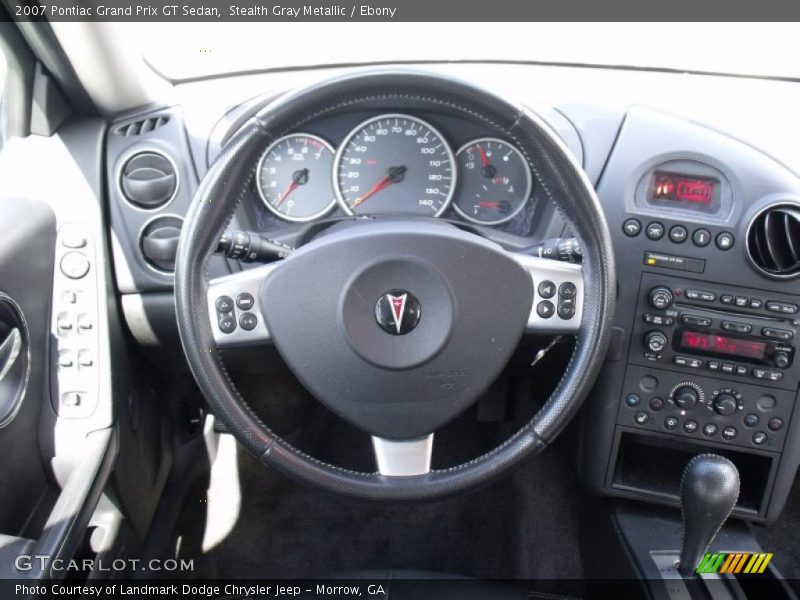 Stealth Gray Metallic / Ebony 2007 Pontiac Grand Prix GT Sedan