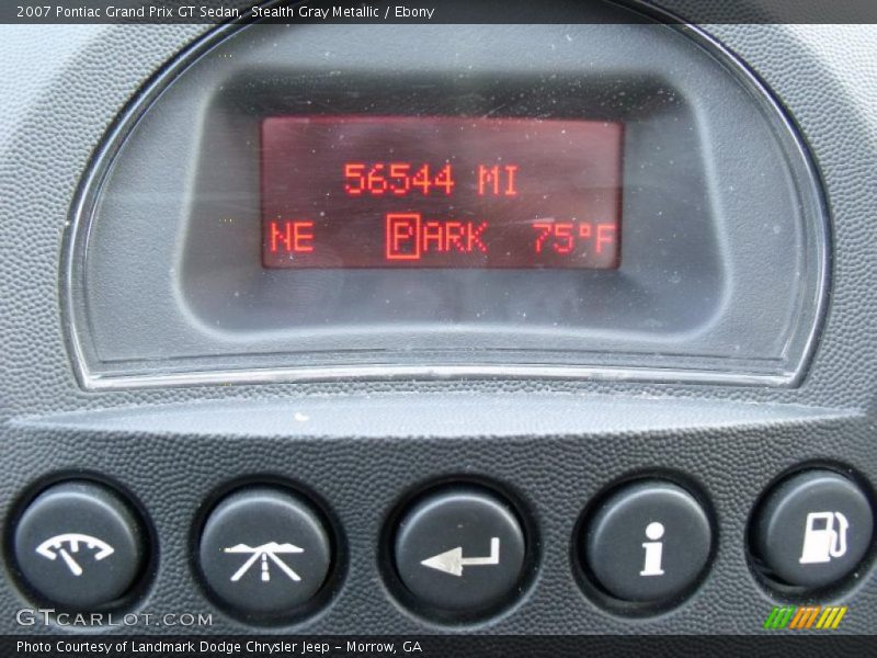 Stealth Gray Metallic / Ebony 2007 Pontiac Grand Prix GT Sedan