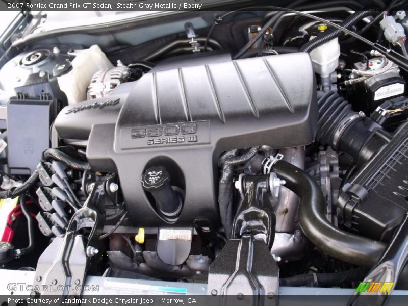 Stealth Gray Metallic / Ebony 2007 Pontiac Grand Prix GT Sedan