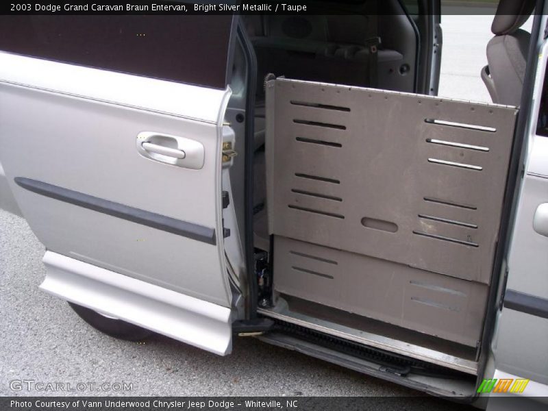 Bright Silver Metallic / Taupe 2003 Dodge Grand Caravan Braun Entervan