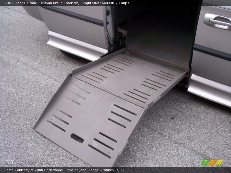 Bright Silver Metallic / Taupe 2003 Dodge Grand Caravan Braun Entervan