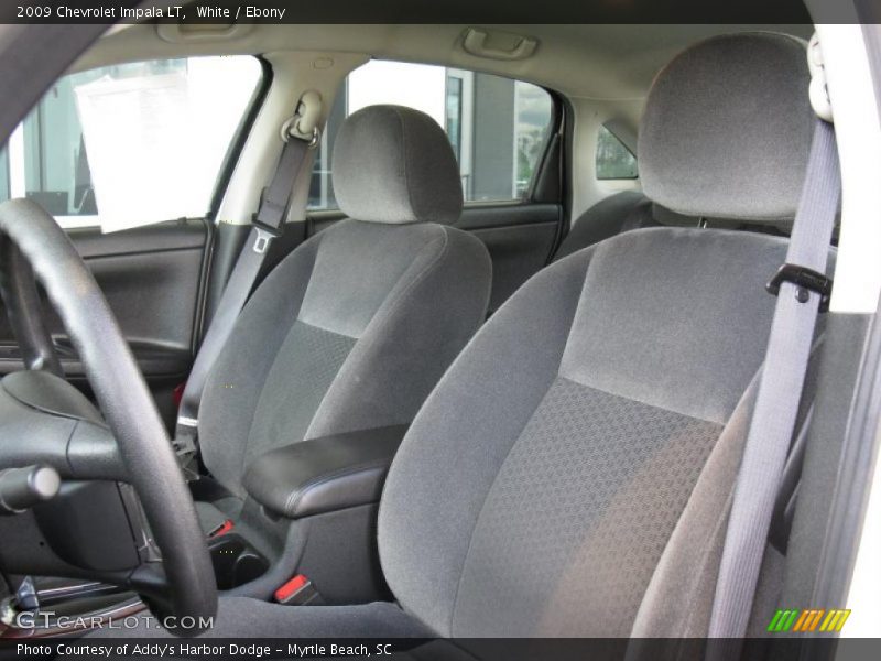 White / Ebony 2009 Chevrolet Impala LT