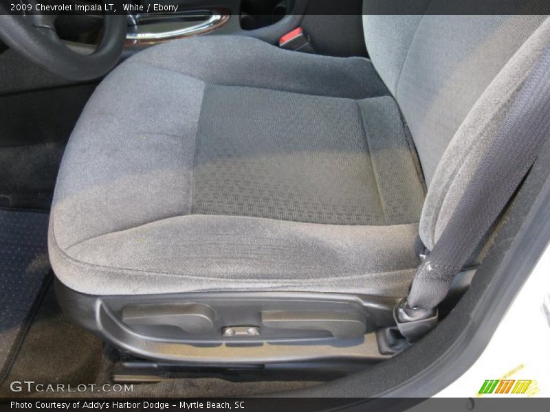 White / Ebony 2009 Chevrolet Impala LT