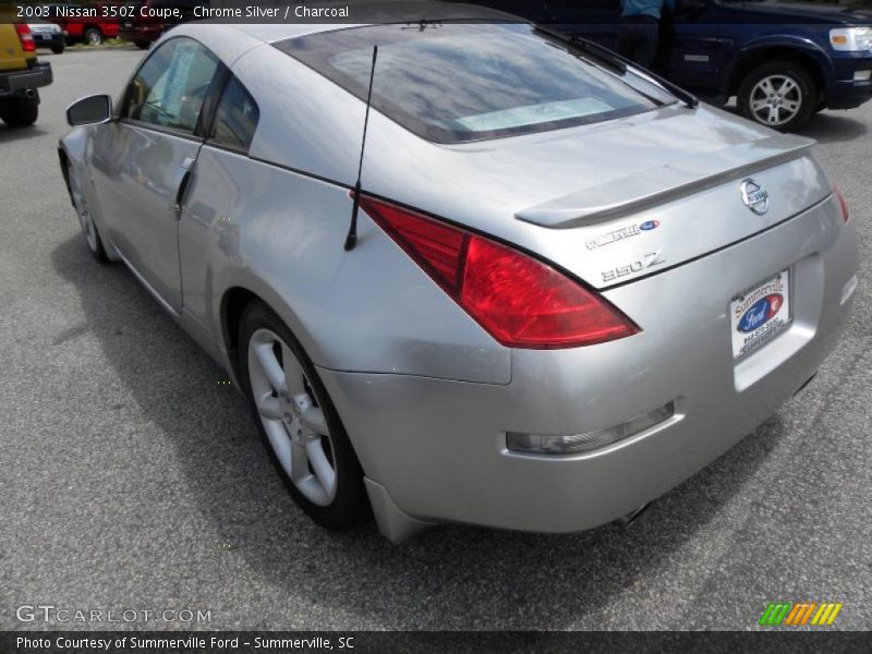 Chrome Silver / Charcoal 2003 Nissan 350Z Coupe