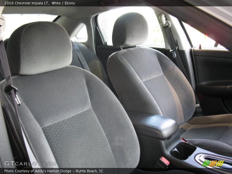 White / Ebony 2009 Chevrolet Impala LT