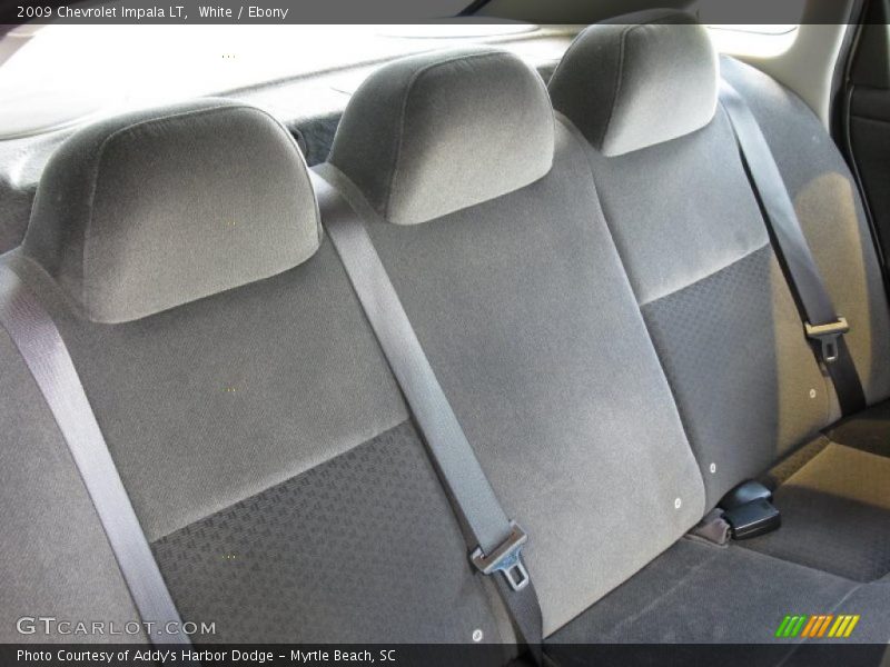 White / Ebony 2009 Chevrolet Impala LT