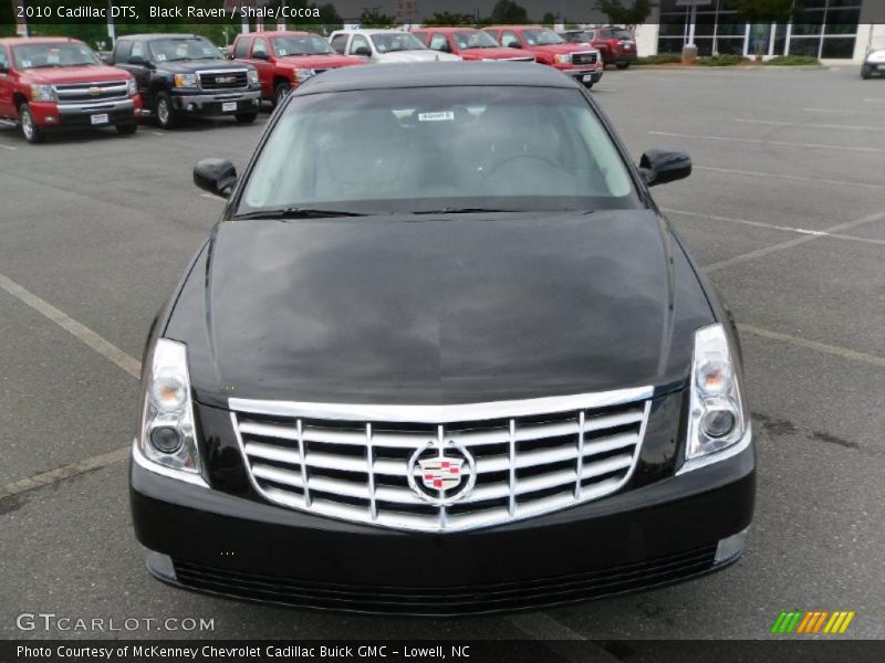 Black Raven / Shale/Cocoa 2010 Cadillac DTS