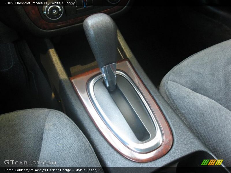 White / Ebony 2009 Chevrolet Impala LT