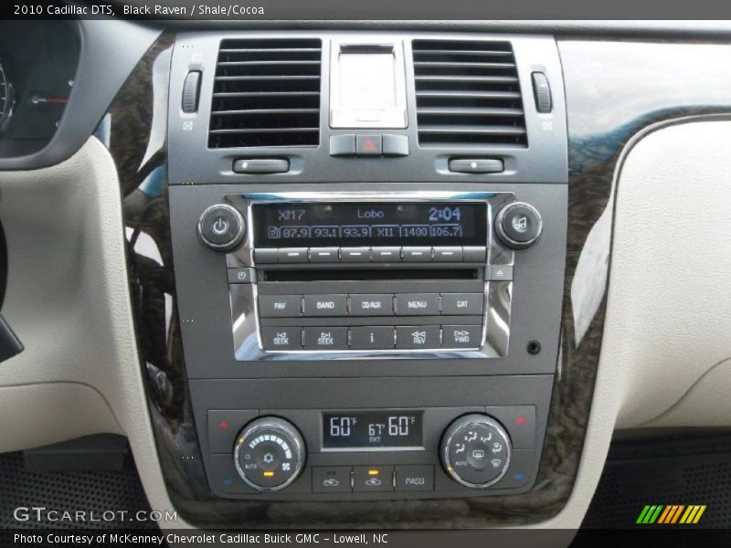 Black Raven / Shale/Cocoa 2010 Cadillac DTS