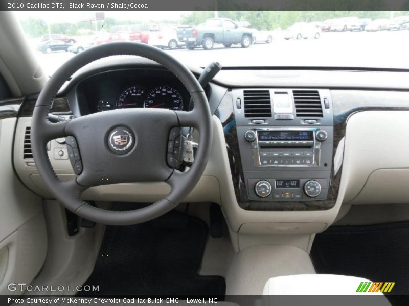 Black Raven / Shale/Cocoa 2010 Cadillac DTS