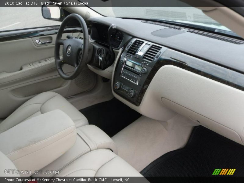 Black Raven / Shale/Cocoa 2010 Cadillac DTS