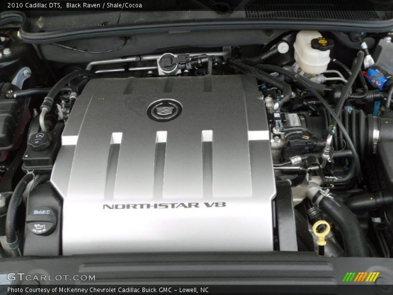 Black Raven / Shale/Cocoa 2010 Cadillac DTS